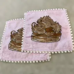 LADUREE ミニタオルハンカチ 2枚セット