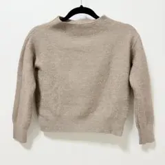 オペークドットクリップ 長袖 ニット