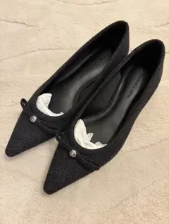Charles＆Keith リボンフラットシューズ　新品未使用のサムネイル