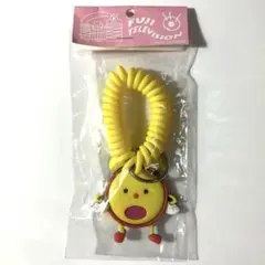 フジテレビ めざましテレビ めざましくん スプリングゴム付 キーホルダー お台場