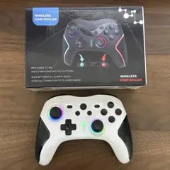 Switch 互換コントローラー ワイヤレス 連射機能付き