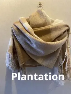 Plantation ウール　ビッグストール