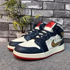 エアジョーダン1 ミッド SE テイクフライト マルチカラー 24.5