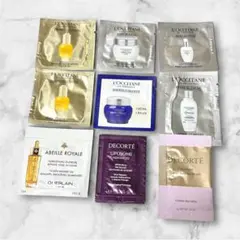 ロクシタン ゲラン コスメデコルテ スキンケアトライアルセット