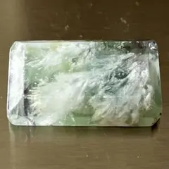 エンジェルフェザーフローライト ルース 57.70ct 蛍石 天然石 石花蛍石