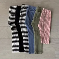 100cm◆ユニクロ レギンス 6枚セット