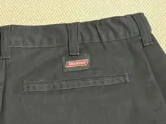 Dickies 黒 チノパン バックポケット付き