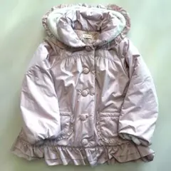 はなこ様専用✴︎✴︎センスオブワンダー ピンク フリル付き中綿コート