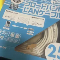 SANWA SUPPLY 5e LANケーブル 25m 2-35