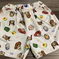 トイストーリー 総柄 ハーフパンツ130