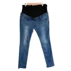 マタニティデニムパンツ スキニーフィットLのサムネイル