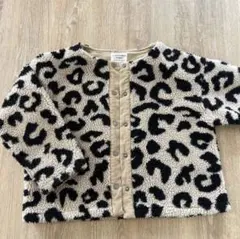 ボア ヒョウ柄ジャケット チャオパニックティピー