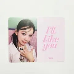 ILLIT モカ トレカ I'll Like You weverse album