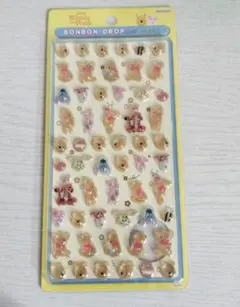 【正規品】ボンボンドロップシール mini プーさん ディズニー