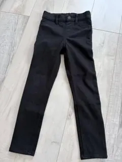 UNIQLO スキニーパンツ 110cm 黒