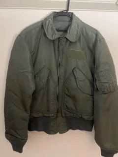 90s ALPHA CWU-45P フライトジャケット USA製 MA-1 希少