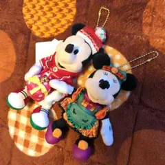 ミッキー・ミニー ハロウィン＆クリスマスぬいぐるみセット