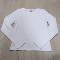 ラブトキ　カットソー　長袖　M(150) ホワイト