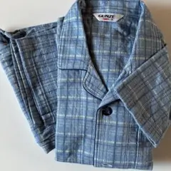 GUNZE チェック柄 パジャマ Sサイズ