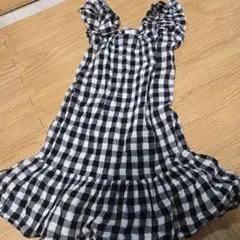 baby GAP チェック柄 ノースリーブワンピース 4歳