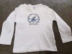 PETIT BATEAU 長袖Tシャツ ホワイト