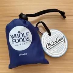 ChicoBag ネイビー エコバッグ Whole Foods