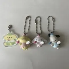 サンリオ ガチャ ポムポムプリン ポチャッコ シナモン