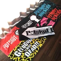 Potshot GELUGUGU スカパンクバンド タオル 7枚セット