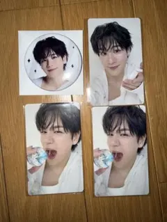 JO1豆原一成トレカ&缶バッジ