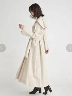 FRAY ID ケープカラーシャツワンピース
