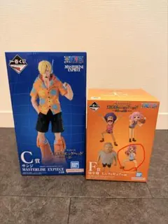 【新品】一番くじ 未来島エッグヘッド C賞 サンジ F賞 ミニフィギュア　ボニー