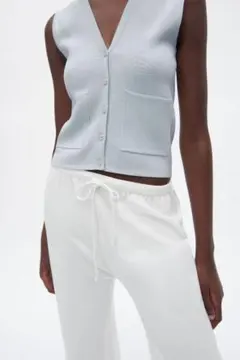 ZARA　ニットベスト　Mサイズ