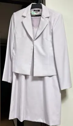 パープル　セットアップ　ママスーツ　11号　Ｌ　入学式　入園式