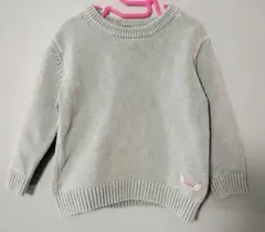 BAYFLOW ミントグリーン セーター 110