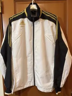 adidasメンズ薄手スポーツウエア上Oサイズ