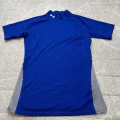 YLG/150 UNDER ARMOUR アンダーシャツ 半袖 青