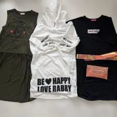 子供服ワンピース150.Mサイズ 3枚セット