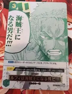 ONEPIECEカードゲーム 3rd ANNIVERSARYSET 海賊王　ゾロ