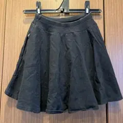 agnès b. ブラック フレアスカート 8 ans