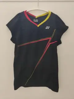 YONEX バドミントンシャツ 黒/赤/黄　女性用