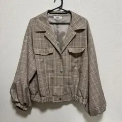 WEGO ジャケット　チェック柄　レディース