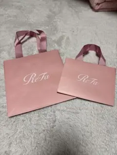 ReFa 母の日限定ショッパー 2枚セット（SSとS） ショップ袋 リファ