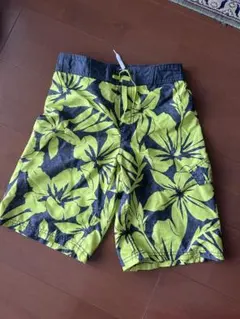 OLD NAVY ハイビスカス柄 サーフパンツ 10-12