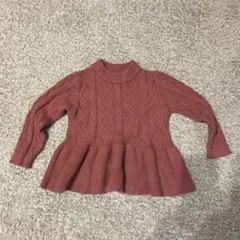 キッズ　ニット　petit main Mサイズ