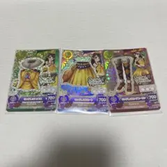 アイカツカード 3点セット　紫吹蘭