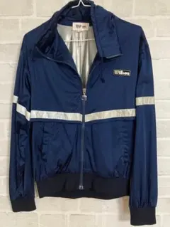 新品】Wilson WRAJ354NY テニスジャケット Mサイズ 赤/黒