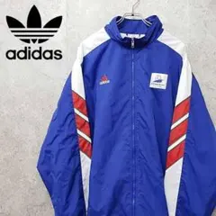 アディダス ナイロンジャケット 刺繍 1998 World Cup 古着 90s