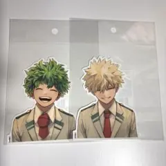 僕のヒーローアカデミアダイカットステッカー 爆豪勝己 緑谷出久 ジャンプGIGA