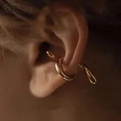 【999円→899円に値下げ】リバードロップイヤーカフ