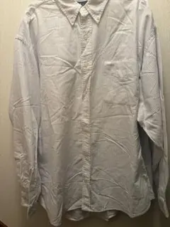 ラルフローレン　ビッグシャツ　ボタンダウン　XL